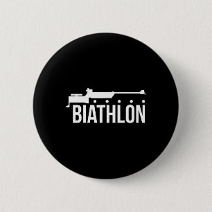 Biathlon Shooting Gun Skifahren Biathlete Button