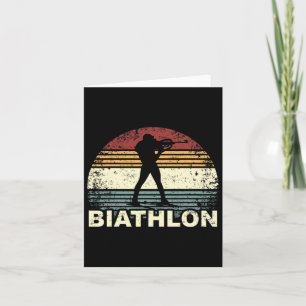 Biathlon Ski Biathlet Wintersport Langlaufen Karte