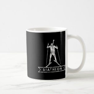 Biathlon Ski Skifahren Skigebiet Ausstattung Kaffeetasse