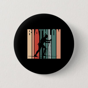 Biathlon Ski Wintersport Langlaufski Button