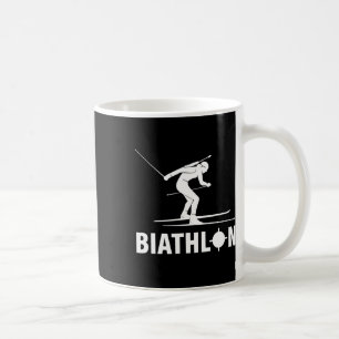Biathlon Ski Wintersport Langlaufski Kaffeetasse