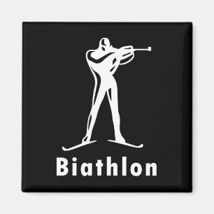 Biathlon Ski Wintersport Langlaufski Magnet