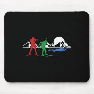 Biathlon Skisport Wintersport Skilanglauf Sn Mousepad