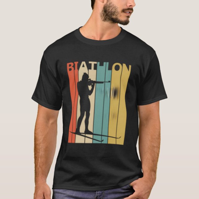 Biathlon Spor Biathlon T-Shirt (Vorderseite)