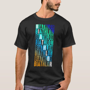 Biathlon Sport Wintersport Snowbiathlon Winter T-Shirt