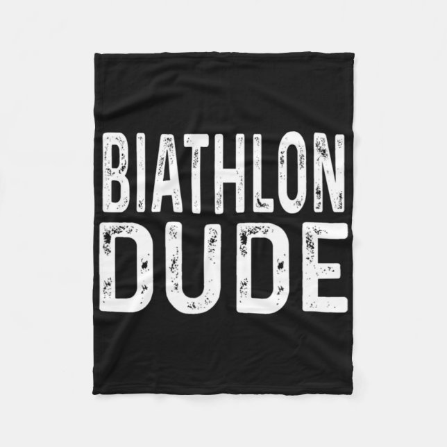 Biathlon Typ Distressive Sprint Pursuit Relay Trac Fleecedecke (Vorderseite)