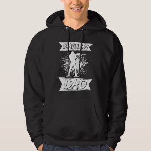 Biathlon-Vater Wintersport Schnee Biathlet Cross C Hoodie