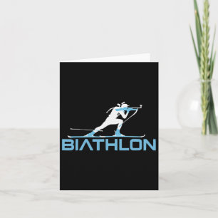 Biathlon Winter Skifahren Rafelschießen Biath Karte