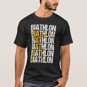 Biathlon Wintersport Biathlete Skiberg 3 T-Shirt