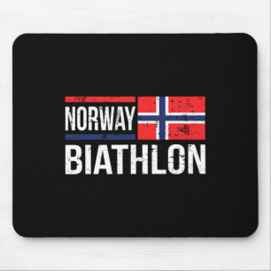 Biathlon-Ziel-Ski-Wettbewerb Mousepad