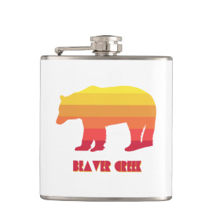 Biaver Creek Colorado Regenbogenbär Flachmann