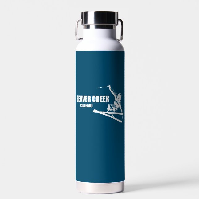 Biaver Creek Colorado Skier Trinkflasche (Vorne)