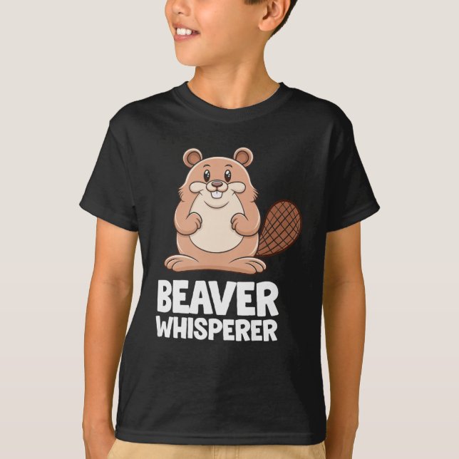 Biaver Whisperer T-Shirt (Vorderseite)