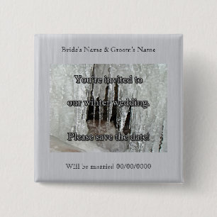 Bibel auf der Dietz Mill Road Save the Date Button