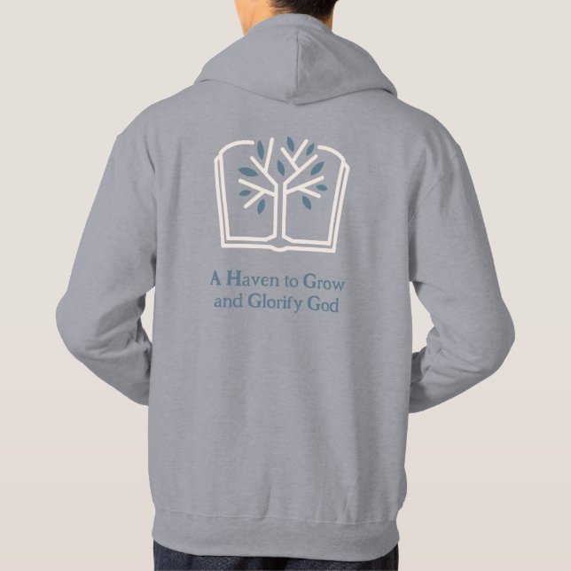 Bibel Baptist Kapuzenpullover Hoodie (Rückseite)