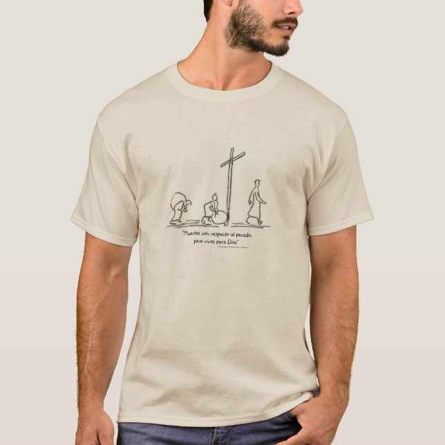 BIBEL EN ESPANOL ZITIERT RELIGIÖSEN T - SHIRT (Vorderseite)