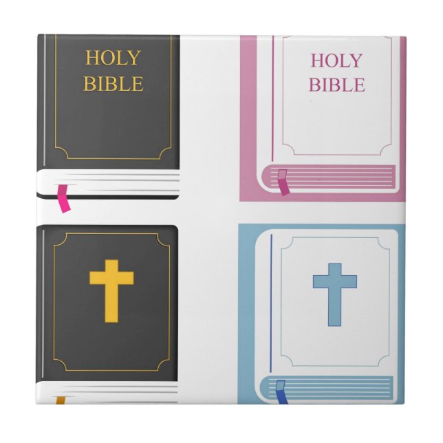 Bibel Fliese (Vorderseite)