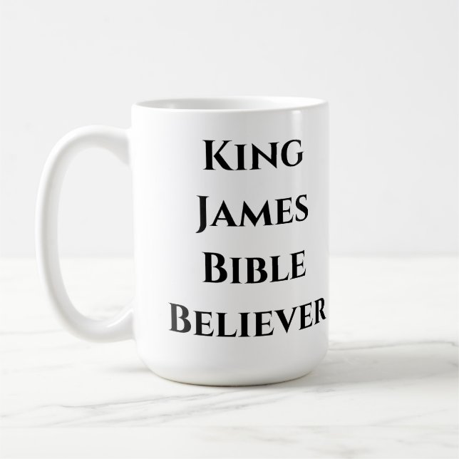 Bibel Glaube Psalms Scripting Verse Kaffeetasse (Links)