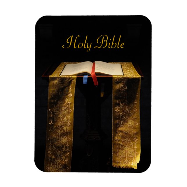 Bibel in der Kirche Magnet (Vertikal)