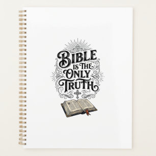 Bibel Ist Die Einzige Wahrheit Christliches T-Shir Planer