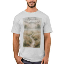 Bibel Jeremia 29:11 Christliches Herren-T-Shirt