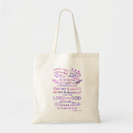 Bibel-Joshua-1:9 Taschen-Tasche Tragetasche