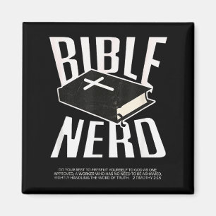Bibel-Nerd Christliche Theologie Student Heiliger Magnet