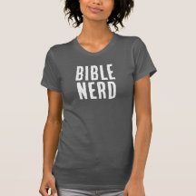 Bibel-Nerd-Typografie Lustig Grau Weiß Christlich