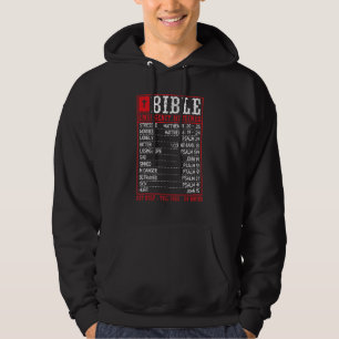 Bibel-Notrufhotline Christliche Bibelverse Schrift Hoodie