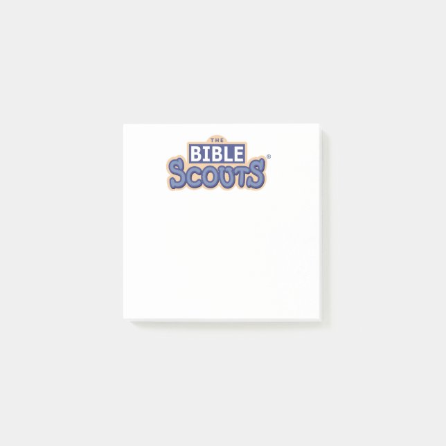 Bibel-Pfadfinder Post-it Notes Klebezettel (Vorderseite)