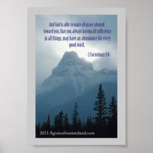 Bibel-Schrift-Gebete Poster
