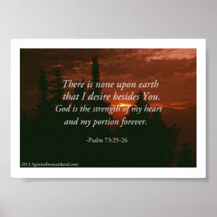Bibel-Schrift-Gebete Poster