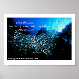Bibel-Schrift-Gebete Poster