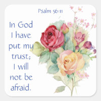 Bibel-Schrift Psalm 56:11 nicht abscheulich Zitat