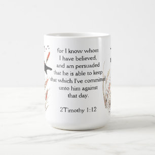 Bibel-Schrifts-Gott kenne ich Amsel Kaffeetasse