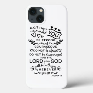 Bibel-Schrifts-Vers-Joshua-1:19 Case-Mate iPhone Hülle