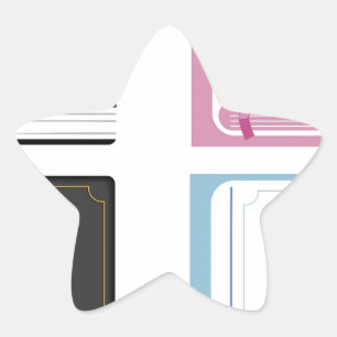 Bibel Stern-Aufkleber