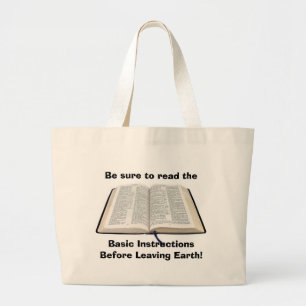 Bibel-Tasche Jumbo Stoffbeutel