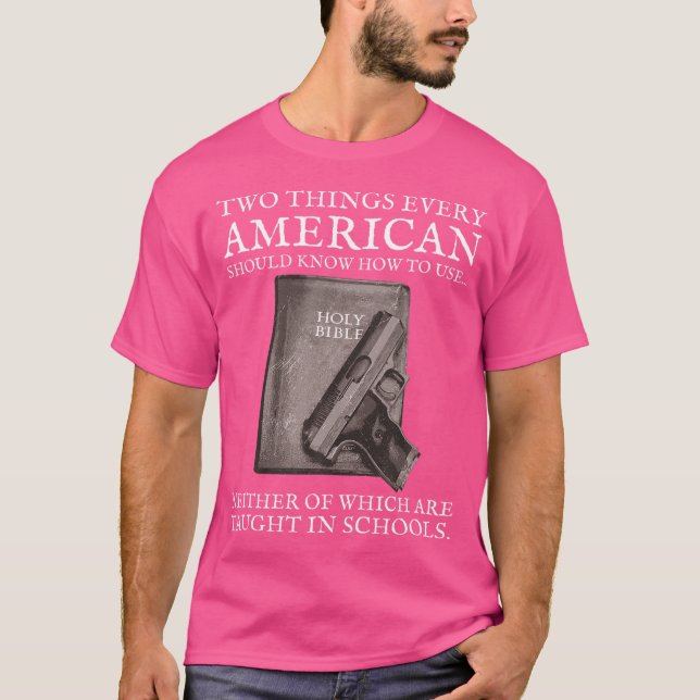 Bibel und die 2. T-Shirt (Vorderseite)