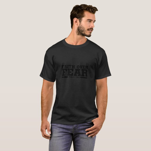 Bibel-Vers-christlicher Jesus-Glaube über T-Shirt (Vorne ganz)