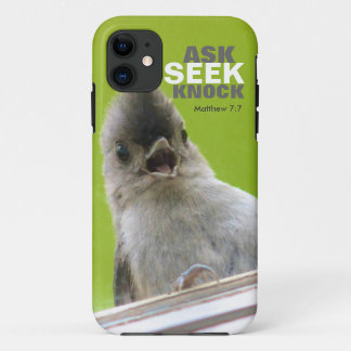 Bibel-Vers iPhone 5 Fall: Matthew-7:7 Case-Mate iPhone Hülle