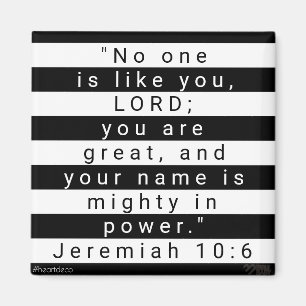 Bibel-Vers-Magnet - Jeremias Magnet