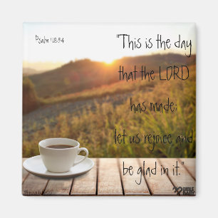 Bibel-Vers-Magnet - Psalm 118 Magnet