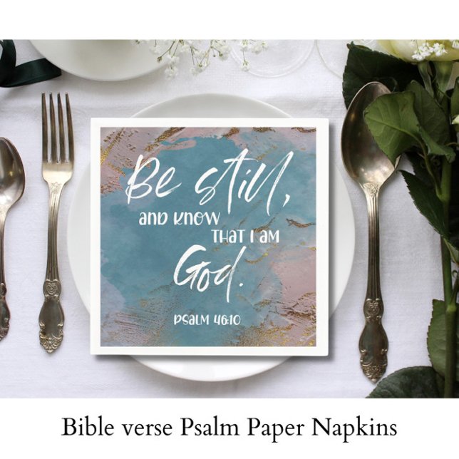 Bibel Vers Psalm Papier Napkins Serviette (Von Creator hochgeladen)