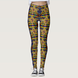 Bibel-Vers vom Zahl-15:39. Leggings