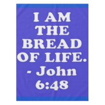 Bibel Vers von John 6:48.