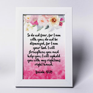 Bibel Verse Isaiah Card Tischnummer