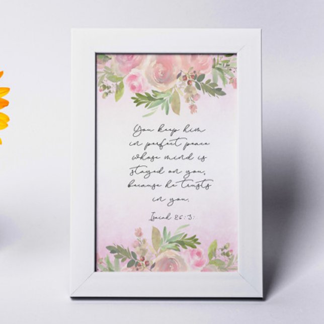 Bibel Verse Isaiah Card Tischnummer (Von Creator hochgeladen)