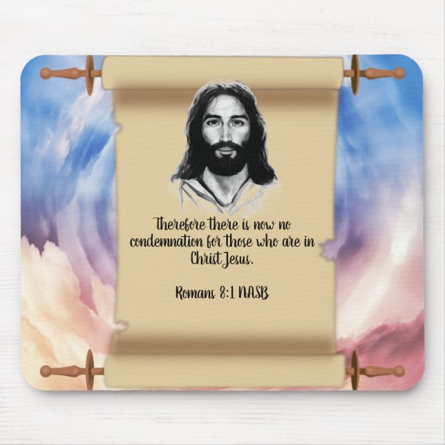 Bibel Verse Mouse Pad Mousepad (Vorne)
