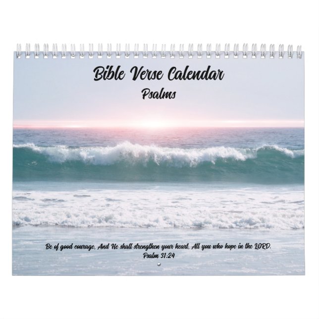 Bibel Verse Scripting Kalender Psalmen (Titelbild)